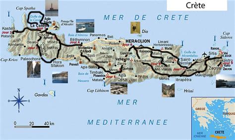 Vente de cartes routières, guides touristiques, plans de ville et logiciels de navigation. Regards culturels: Le tour de la Crète en 10 jours