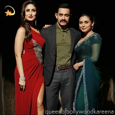 Regram Queenofbollywoodkareena Bebo Aamir Rani Together In Talaash Movie Kareenakapoorkhan