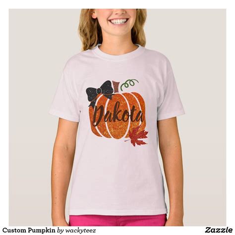 Custom Pumpkin T Shirt Custom Pumpkins T Shirt How To Wear