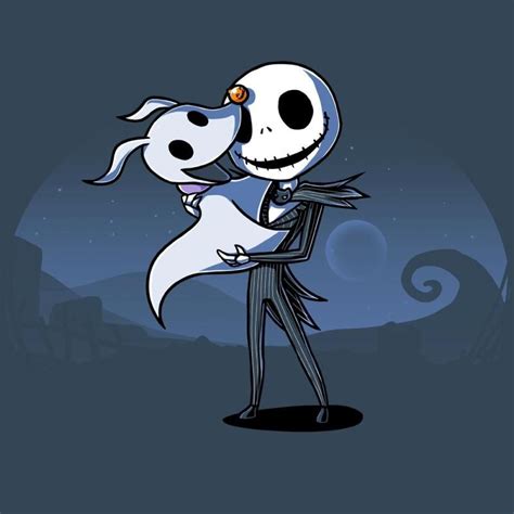 Jack Skellington And Zero Friendship Never Dies T Shirt Official The
