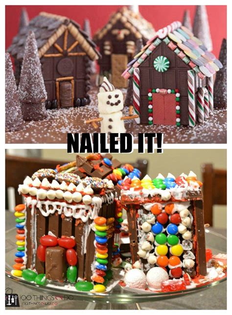 House made of chocolate bars. Chocolate Bar (gingerbread) House | Gingerbread house ...