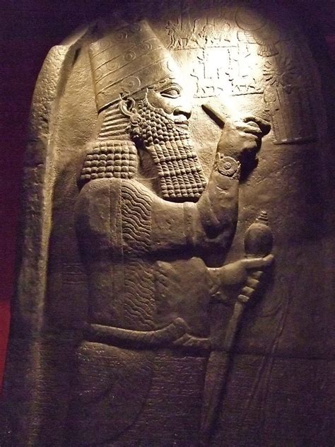 Berlin Museum Replica Of A Stele Depicting Esarhaddon Assy Flickr