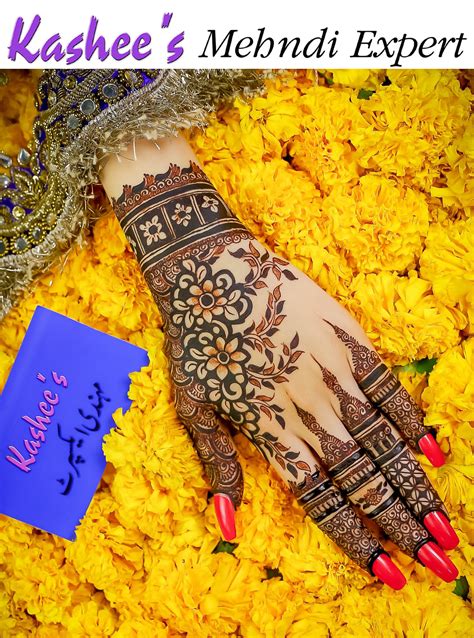 Kashees Flower Signature Mehndi Maybe You Would Like To Learn More