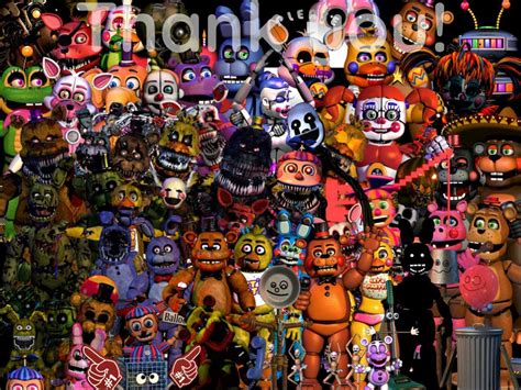 Five Nights At Freddy S World Extra Menu All Characters Fnaf Fan Reverasite