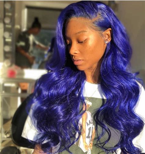 20 best blue hair for dark skin hairstyles designs ideas 2021 ke