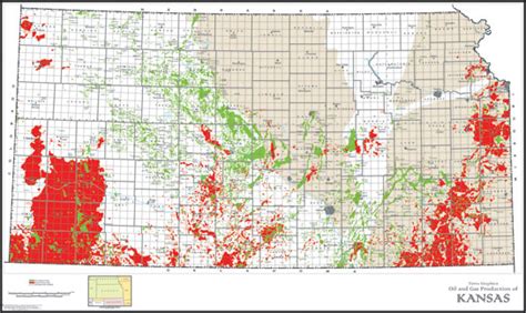 State Oil And Gas Kansas Terra Graphics