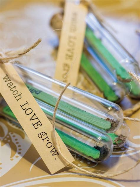 Enter the following inspired and creative wedding favors. DIY Wedding Seed Favors | HGTV