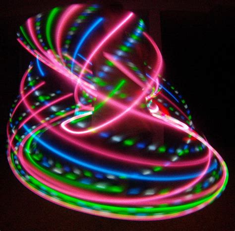 Led Hula Hoop Light Up Rave And Dance Hula Hoop With 36 Led Lights