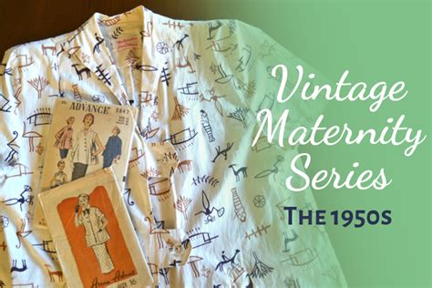 Vintage Maternity Series The 1950s Flashback Summer