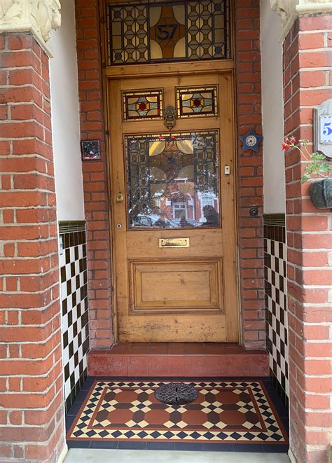 Walplus victorian hexagon floor tiles stickers, home decorations, diy. London Mosaic | Victorian Entrance | Pathway | # ...