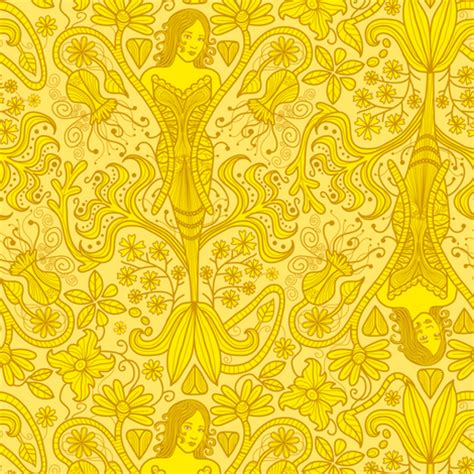 The Yellow Wallpaper Fabric Totallysevere Spoonflower HD Wallpapers Download Free Map Images Wallpaper [wallpaper684.blogspot.com]
