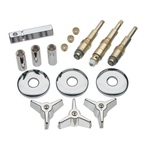 Usually ships in 24 to 48 hours. Danco 3-Handle Metal Tub/Shower Repair Kit For American ...