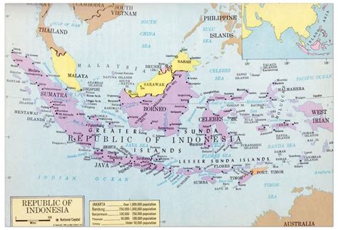 Indonesia Mapas GeogrÁficos De Indonesia Mundo Hispánico™ Indonésia Mapa Geográfica