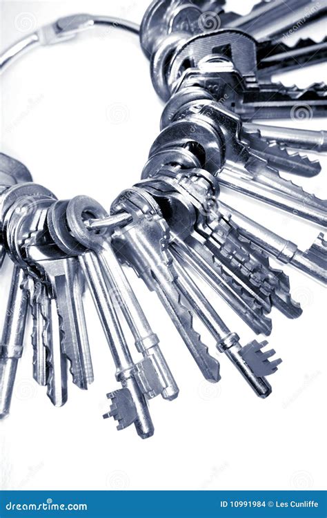Keys On Ring Stock Photo Image Of Passkey Antique Equipment 10991984