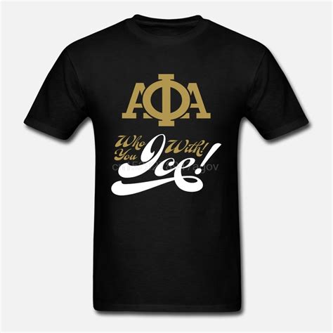 Alpha Phi Alpha Shirt New Who You With T Shirt Black Sizes S 5xt