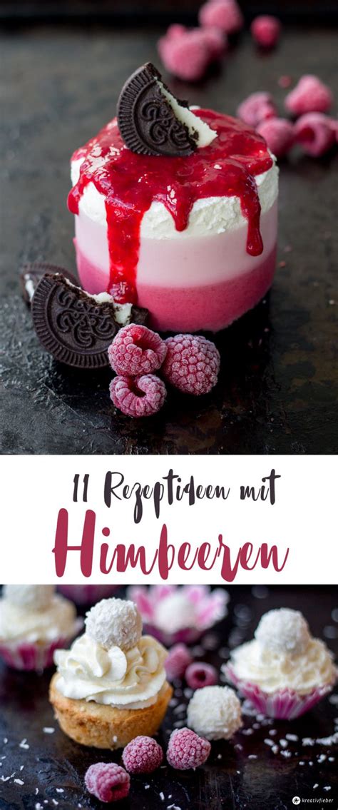 11 Rezepte mit Himbeeren - Sommerrezeptideen - Marmelade und Kuchen
