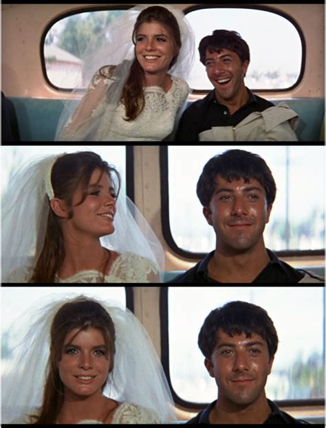 Dustin Hoffman And Katharine Ross In Graduate By Mike Nichols 1967