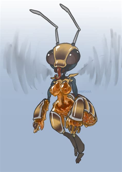 Rule 34 2022 Absurd Res Antennae Anatomy Anthro Arthropod Bee Breasts Female Flying Food