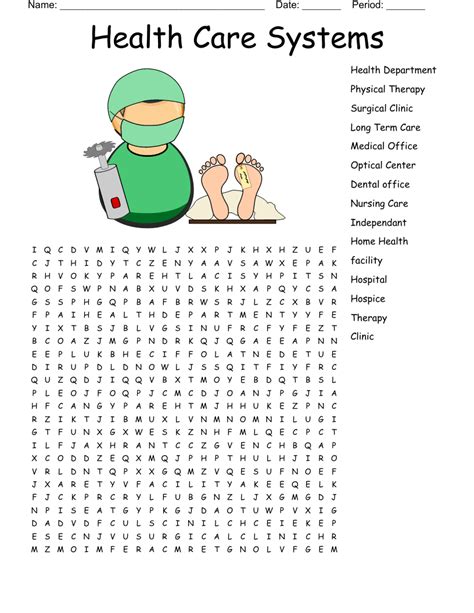 Nurse Word Search Printable Create And Print Your Own Free Word Searches