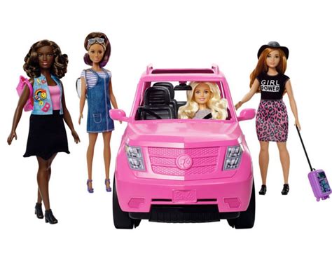 Barbie Friends Road Trip Suv Vehicle With 4 Dolls And Luggage Rzhomestore