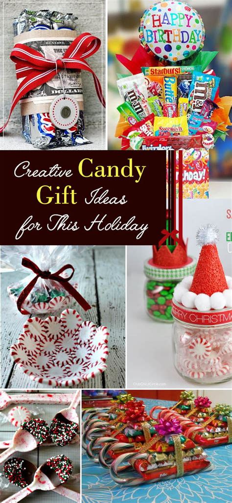 The best of all gifts around any christmas tree: Creative Candy Gift Ideas for This Holiday - Noted List