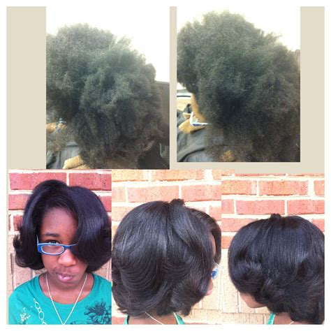 Then it's time to consider our structure & shine chemical straightening service. Silk Press @naturalhairrockssalon | Silk press, Natural ...