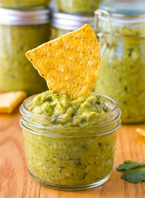 Tomatillo Salsa Verde Recipe With Avocado Video A Spicy Perspective