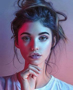 Digital Artist Irakli Nadar Artwoonz Face Photography Portrait Girl Digital Portrait Art