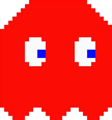 This one was printed in bronzefill. Pixel Clipart Pacman Ghost - Png Download - Full Size ...