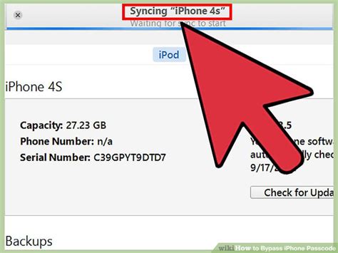 Connect iphone to your computer using a cable and launch itunes. How to Bypass iPhone Passcode (with Pictures) - wikiHow