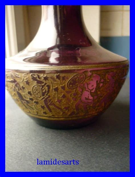 Moser Karlsbad Acid Etched Vase 1900 1930