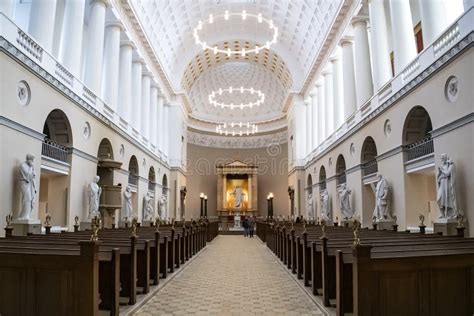 An Interior Of Church Of Our Lady Or Copenhagen Cathedral Copenhagen