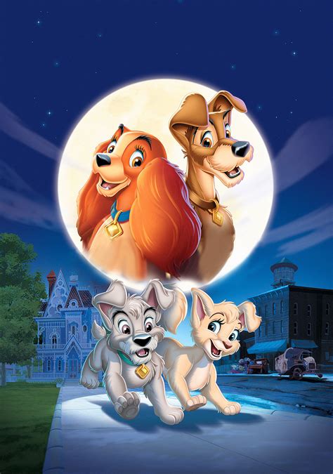 A new take on a timeless classic, only on disney+. Lady and the Tramp II: Scamp's Adventure | Movie fanart ...