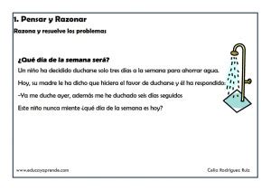 Preguntas graciosas para reír y para pensar que no tienen respuesta. Fichas Lógica Matemática Pensamiento lógico matemático