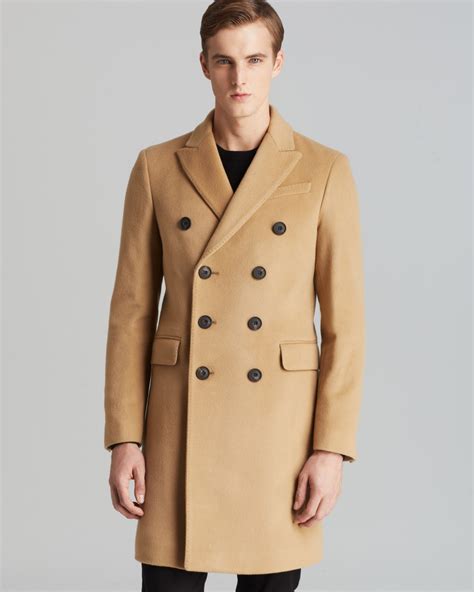 Lyst Burberry London Grosvenor Double Breasted Coat In Natural For Men