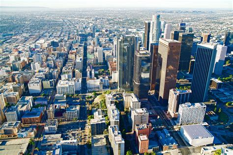 Wallpaper City Cityscape Skyline Skyscraper Los Angeles Horizon