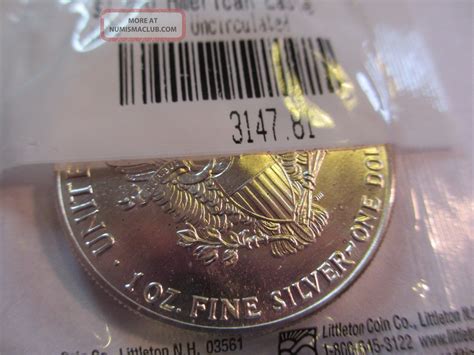 1988 American Silver Eagle Coin 1 Oz 999 Fine Silver Uncirculated