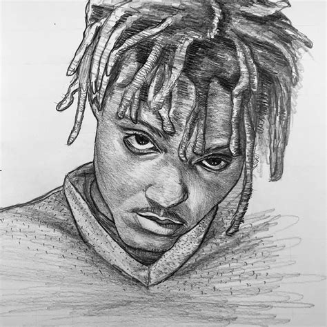 Rip Juicewrld999 Drawing On Paper Full Step By Step Video On Yt