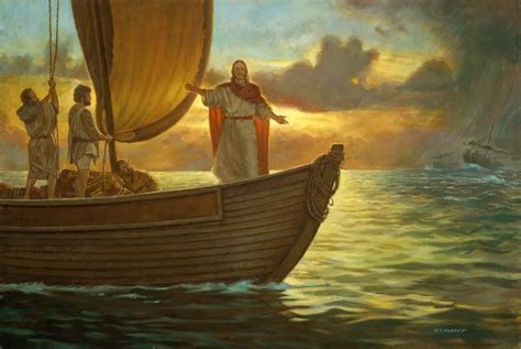 Jesus Calming the Storm: 10+ Comforting Images — Altus Fine Art Jesus