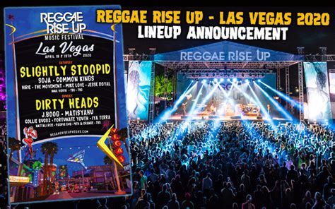 Reggae Rise Up In Las Vegas 2020 Lineup Announcement