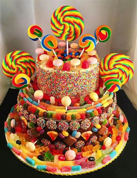 Candy Land Cake Photo Only Candy Birthday Cakes Creative Birthday