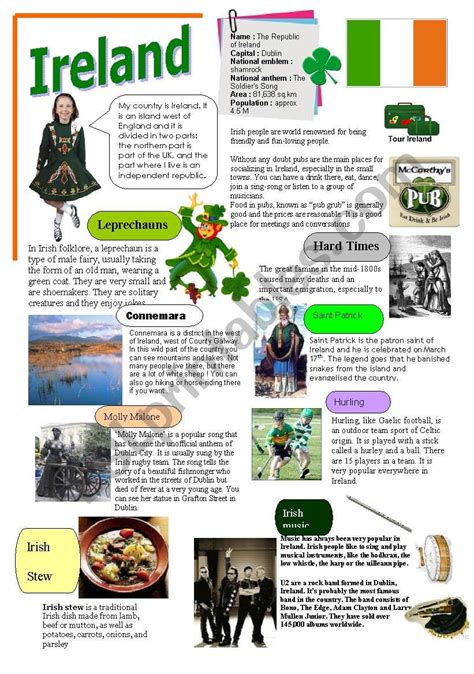 Fun Facts About Ireland For Kids