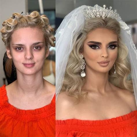 30 Striking Photos That Show What Brides Look Like Before And After