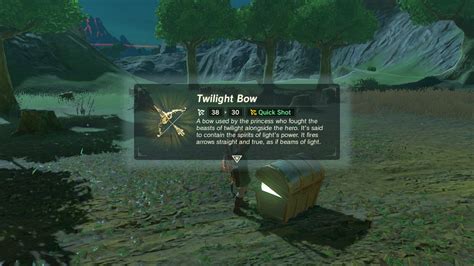 Equip your bow in your hotkey bar. Twilight Bow, Took so long to get. : Breath_of_the_Wild
