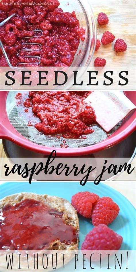 Mix the pectin powder into the sugar to distribute. Seedless Raspberry Jam without Pectin | Recipe | Raspberry ...