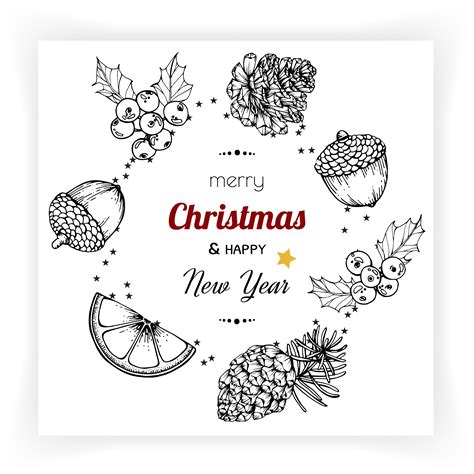 Christmas And New Year Backgrounds And Greeting Card 263814 Vector Art