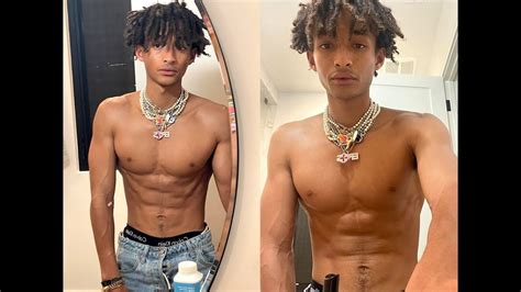 Jaden Smith Shows Off Ripped Muscles In New Shirtless Selfies E