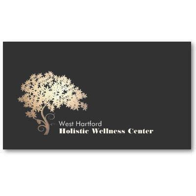 Business card designer alternative list source: Gold Zen Tree Holistic and Alternative Health Business Card | Zazzle.com | Health business, Life ...