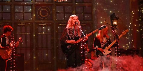 In what may have been a highlight of the episode, bridgers performed the album's rollicking. Fans defended Phoebe Bridgers 'SNL' over-the-top performance