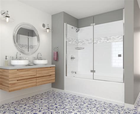 You already know tile is perfect for the bathroom, but did you know how many different bathroom tile ideas there are? Create & Customize Your Bath Delta UPstile Semi ...